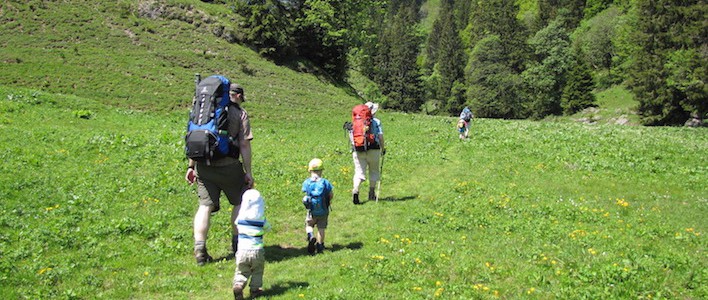 Familien-Wanderung zum Hochgrat mit Übernachtung auf dem Staufner Haus