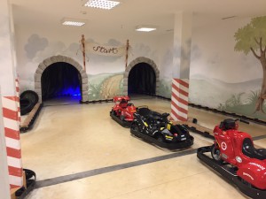 GoKartbahn im Kinderhotel Oberjoch