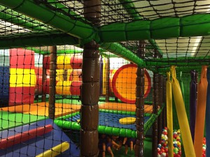 Softplayanlage im Kinderhotel Oberjoch