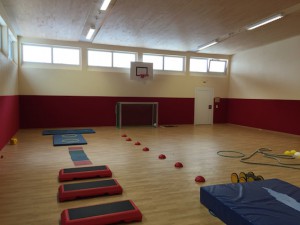 Turnhalle im Kinderhotel Oberjoch