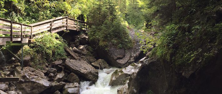 Seisenbergklamm wasserfall