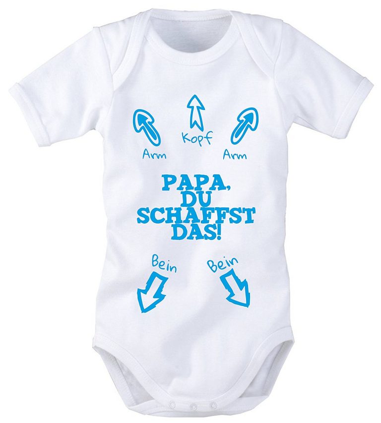 Lustige Strampler Baby Bodys für Mädchen und Jungen