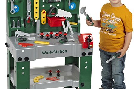 Theo Klein 8580 Bosch Workstation im Kinder-Werkbank Vergleich