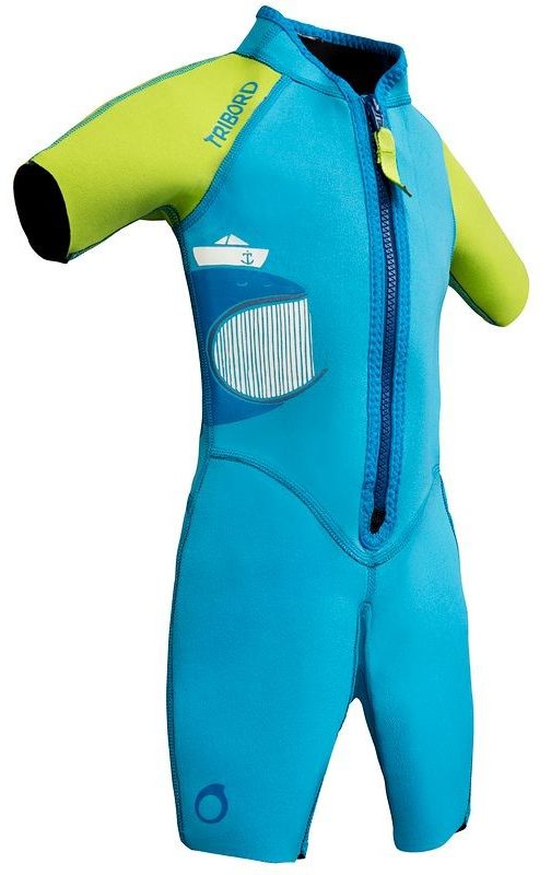 3mm Kinder Neoprenanzug Shorty Einteiliger Ganzkörper Tauchanzug Wassersport 