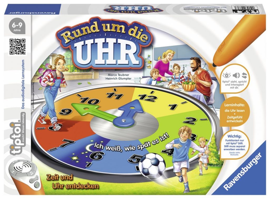 Die Uhrzeit lernen – Die besten Spiele und Bücher zum Uhr lernen