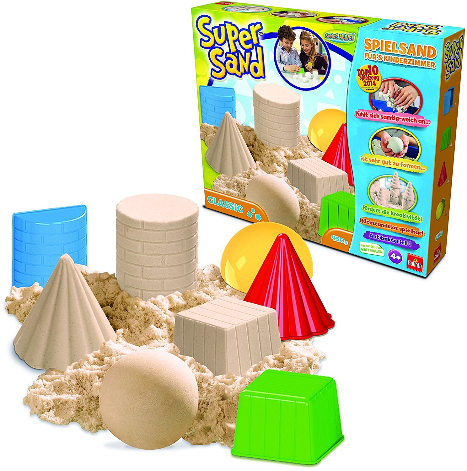 Sand Vergleich Magischer Spielsand für Drinnen