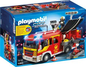 PLAYMOBIL 5363 Löschgruppenfahrzeug im Spielzeug-Feuerwehrauto Vergleich 